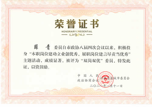 雙崗雙優(yōu)-薛青