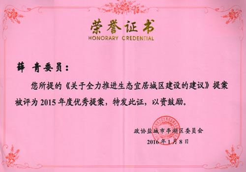 薛總優(yōu)秀提案